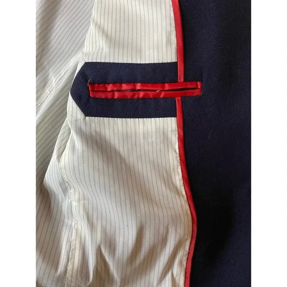 J. Crew Regent Blazer Women's Navy Wool Blend Size 6 Single Button Blazer - Picture 5 of 6